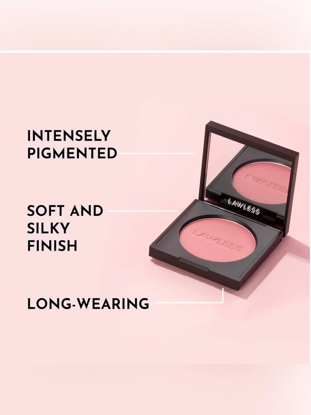 Sakura LAWLESS Make Me Blush Velvet Powder Blush Brand New in Box Full Size